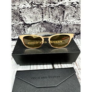 COCO and BREEZY CHASKA DESIGNER SUNGLASSES 102 51-20 145 W/CASE Read Description